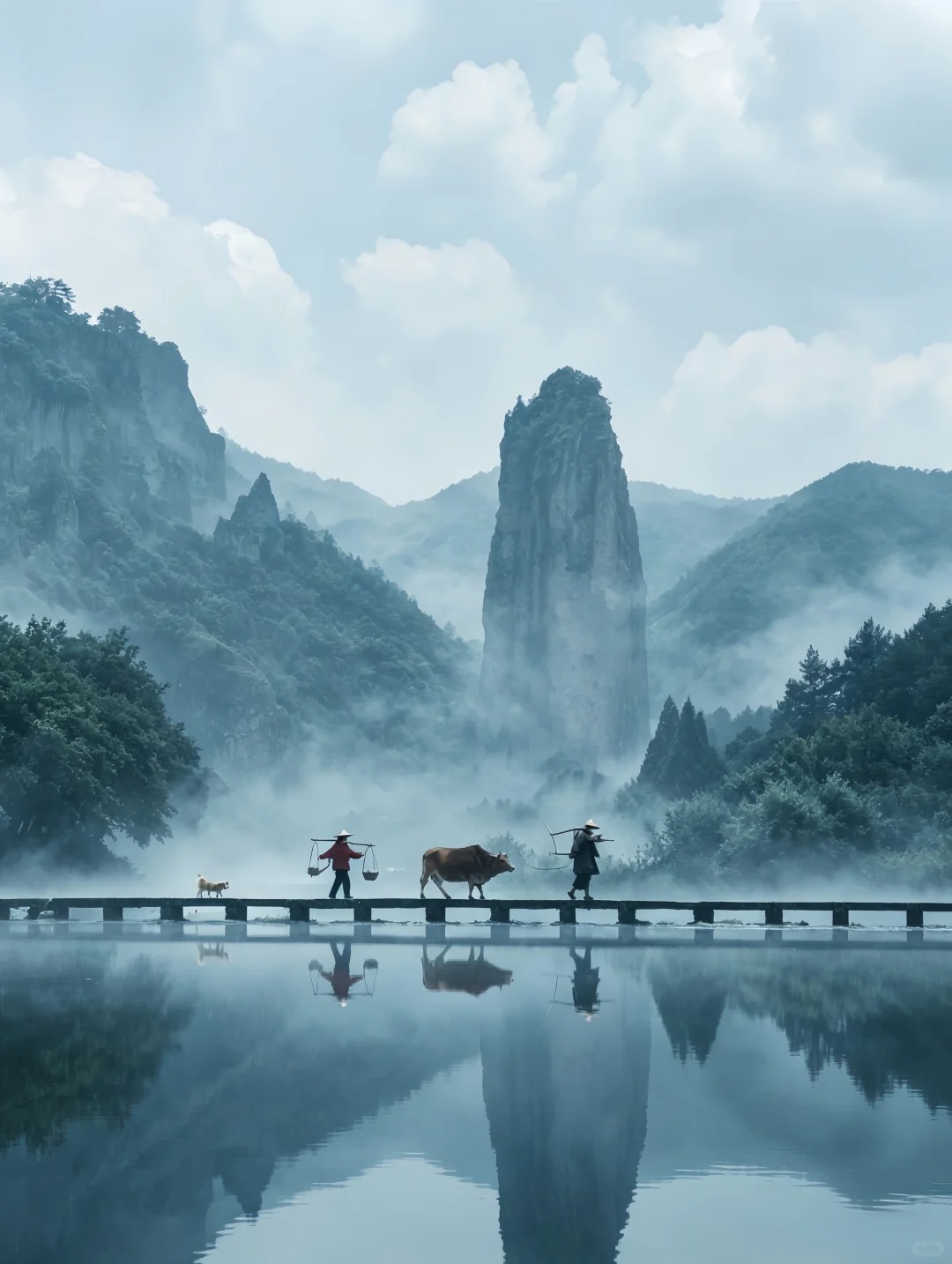 朱潭山石梁桥